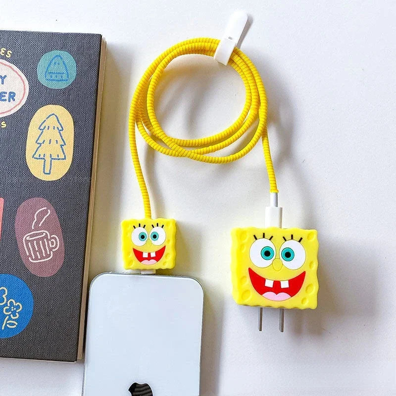 SpongeBob Cable Protector - USB Figures