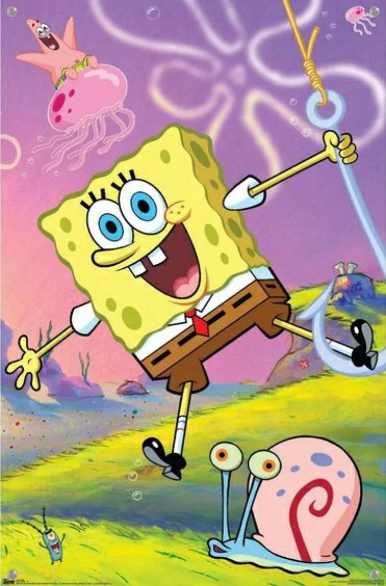 SpongeBob Diamond Painting - Birthday