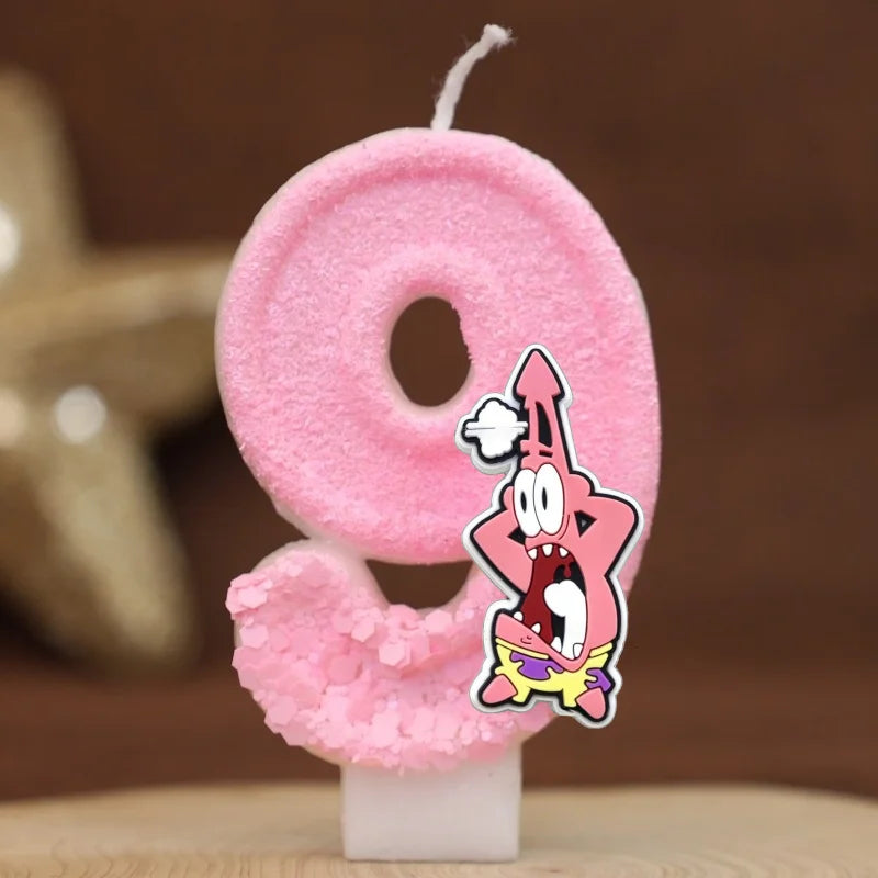 SpongeBob SquarePants Birthday Candle - Patrick Star