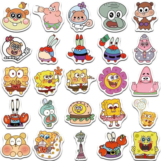Stickers Bob l'Éponge - collection de stickers vinyle pour fans