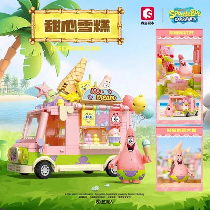 SpongeBob SquarePants Block Set - Beach Food Truck