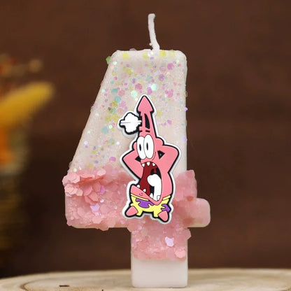 SpongeBob SquarePants Birthday Candle - Patrick Star