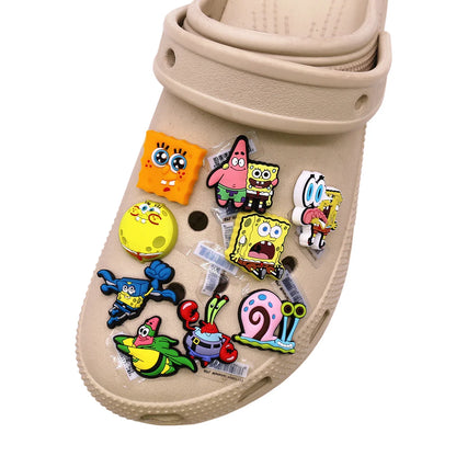 SpongeBob SquarePants Bag Pins - Character Mix