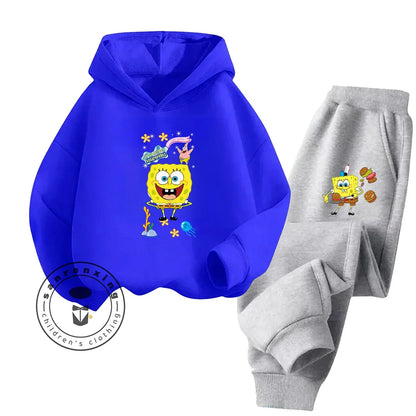 SpongeBob SquarePants Sport Set - Yellow & Black Pants