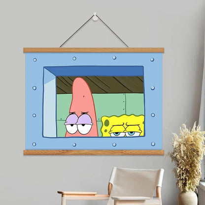 SpongeBob SquarePants Painting - Bikini Bottom Trio