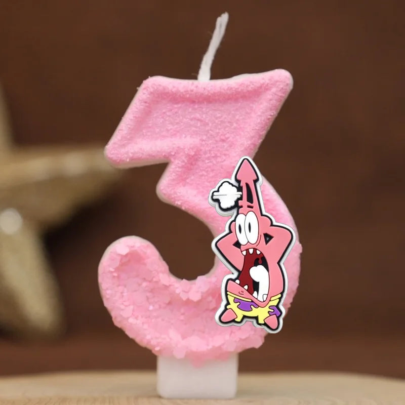 SpongeBob SquarePants Birthday Candle - Patrick Star