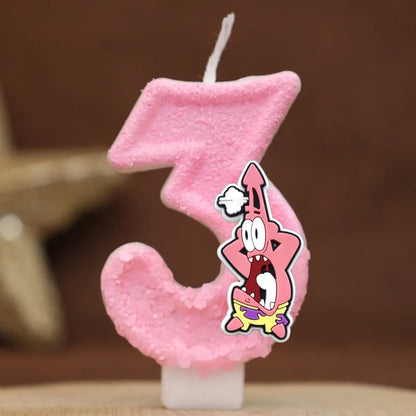 SpongeBob SquarePants Birthday Candle - Patrick Star