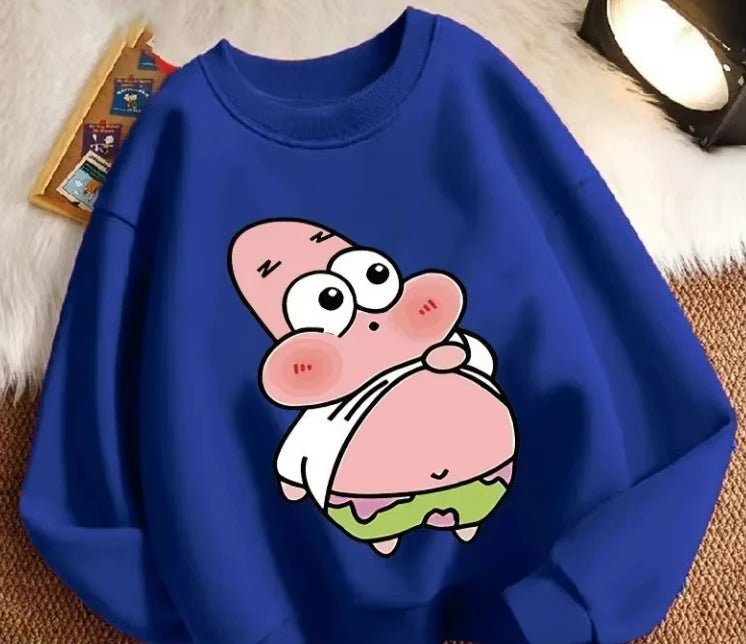 Grey Patrick L'Étoile Sweatshirt - Rounded Belly