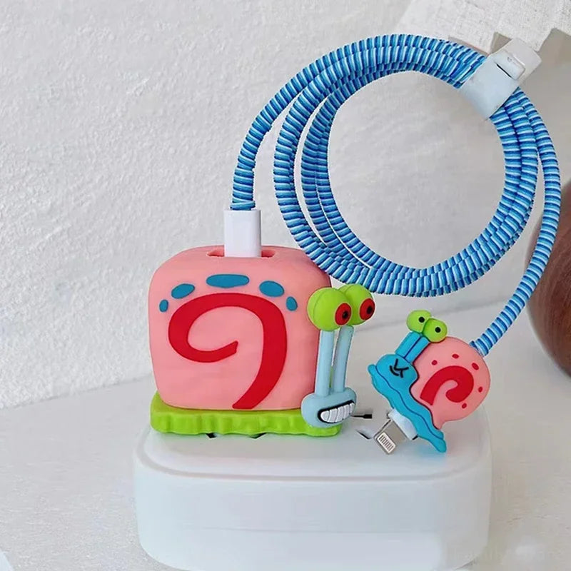 SpongeBob Cable Protector - USB Figures