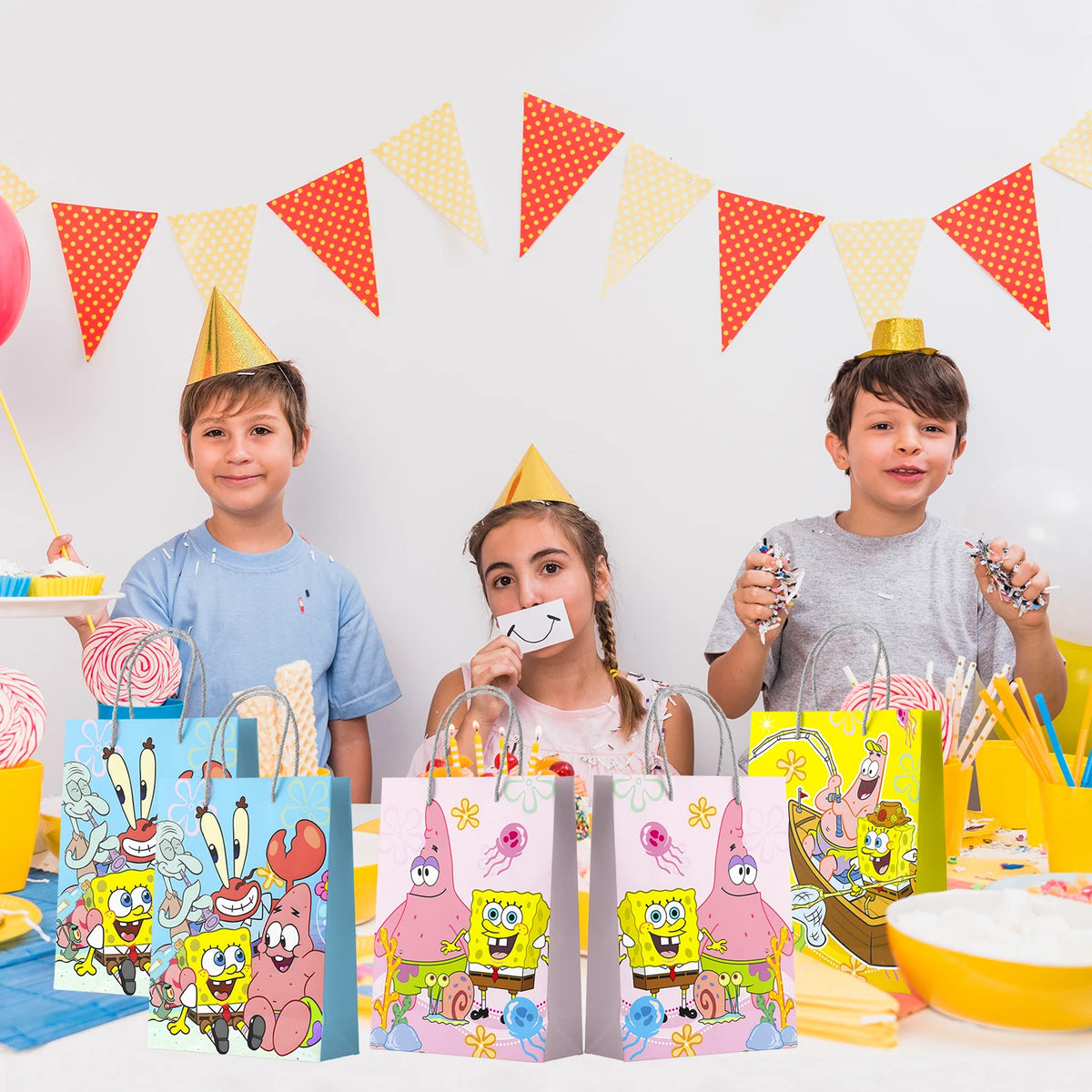 SpongeBob Gift Bags - Party Pack