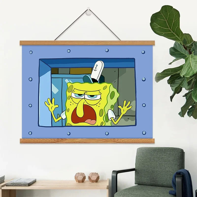 SpongeBob SquarePants Painting - Bikini Bottom Trio