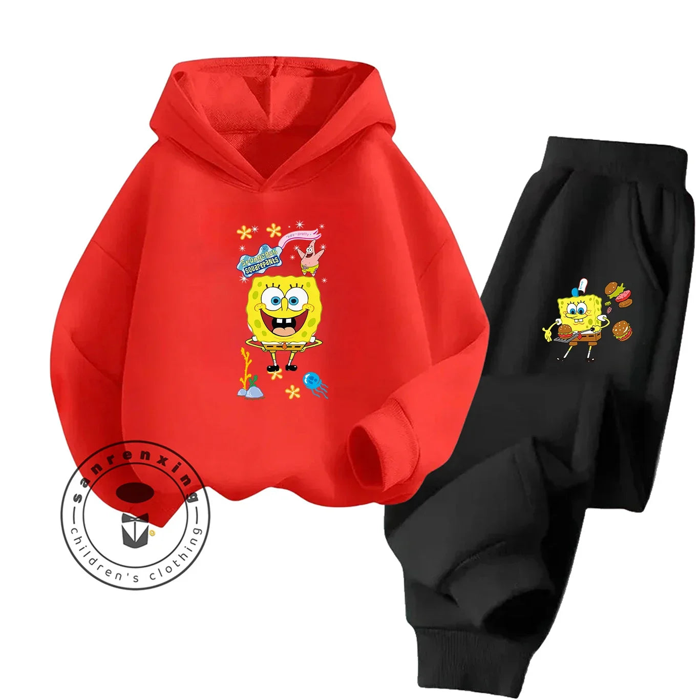 SpongeBob Tracksuit Set - All Black Look
