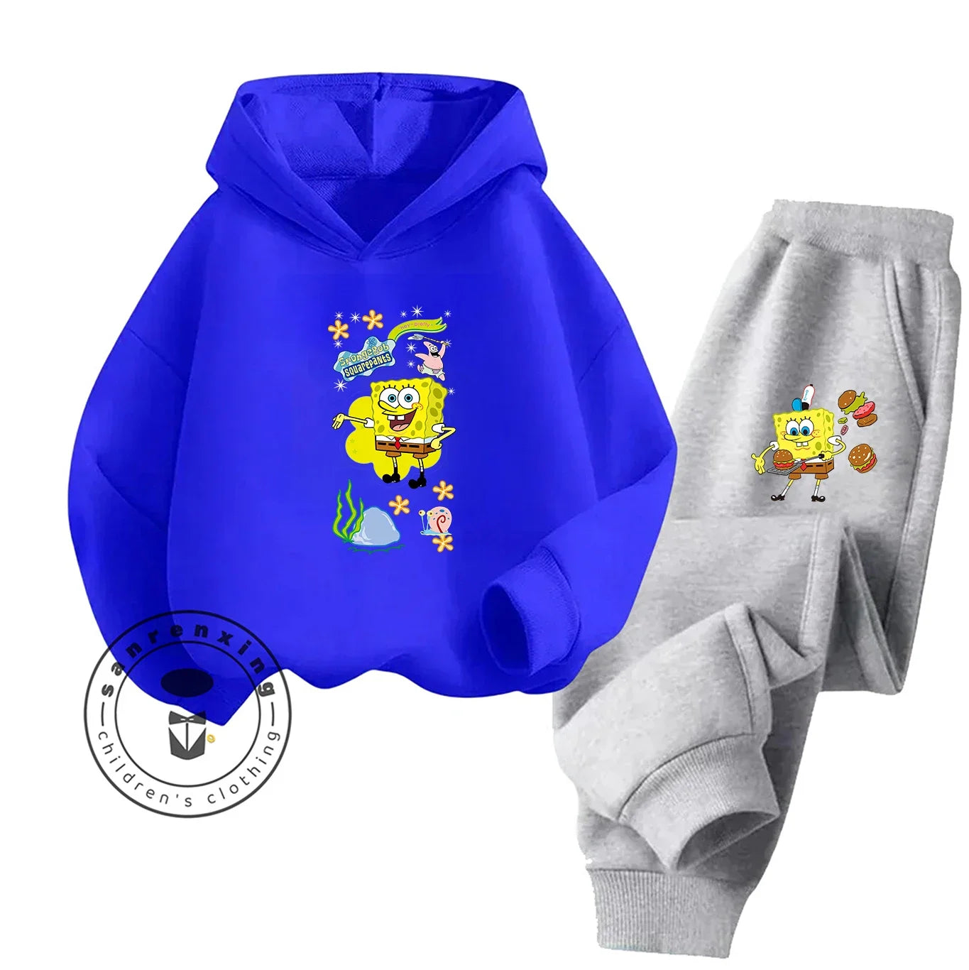 SpongeBob Tracksuit Set - All Black Look