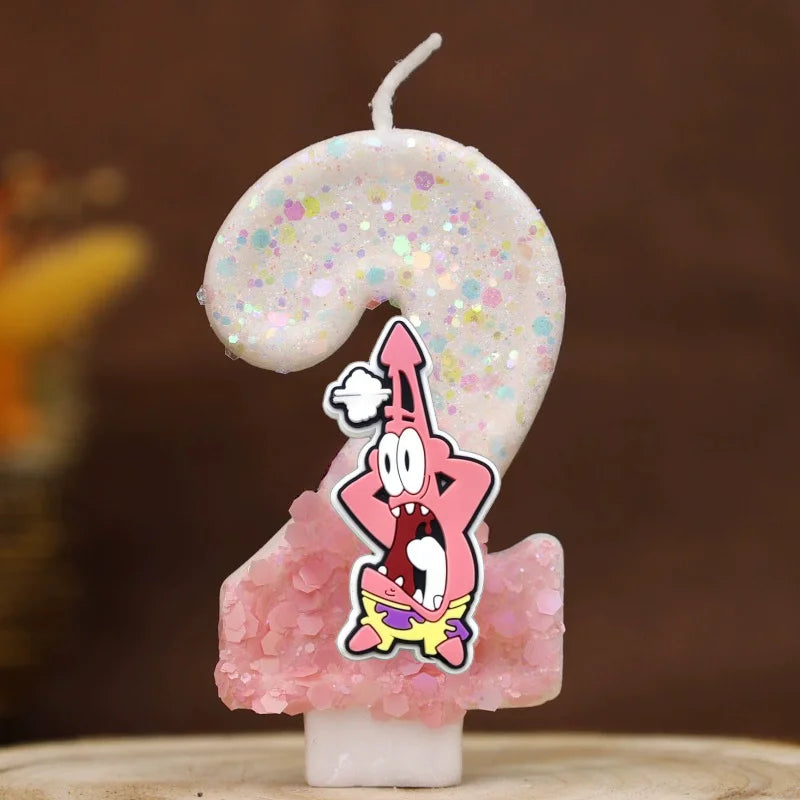 SpongeBob SquarePants Birthday Candle - Patrick Star