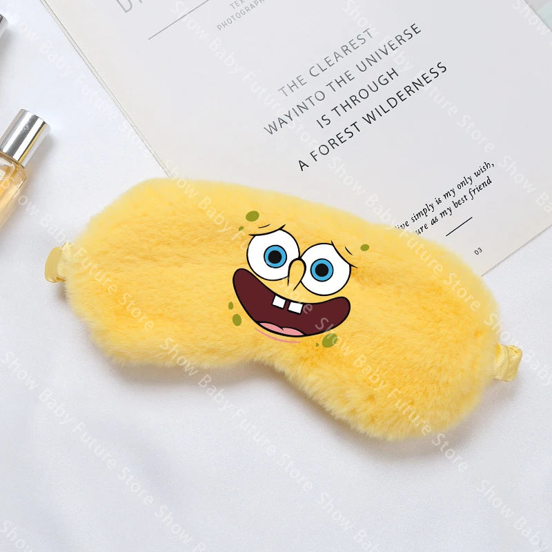 SpongeBob Sleepy Face Sleeping Mask