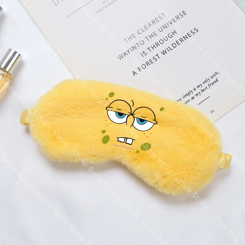 SpongeBob Sleepy Face Sleeping Mask