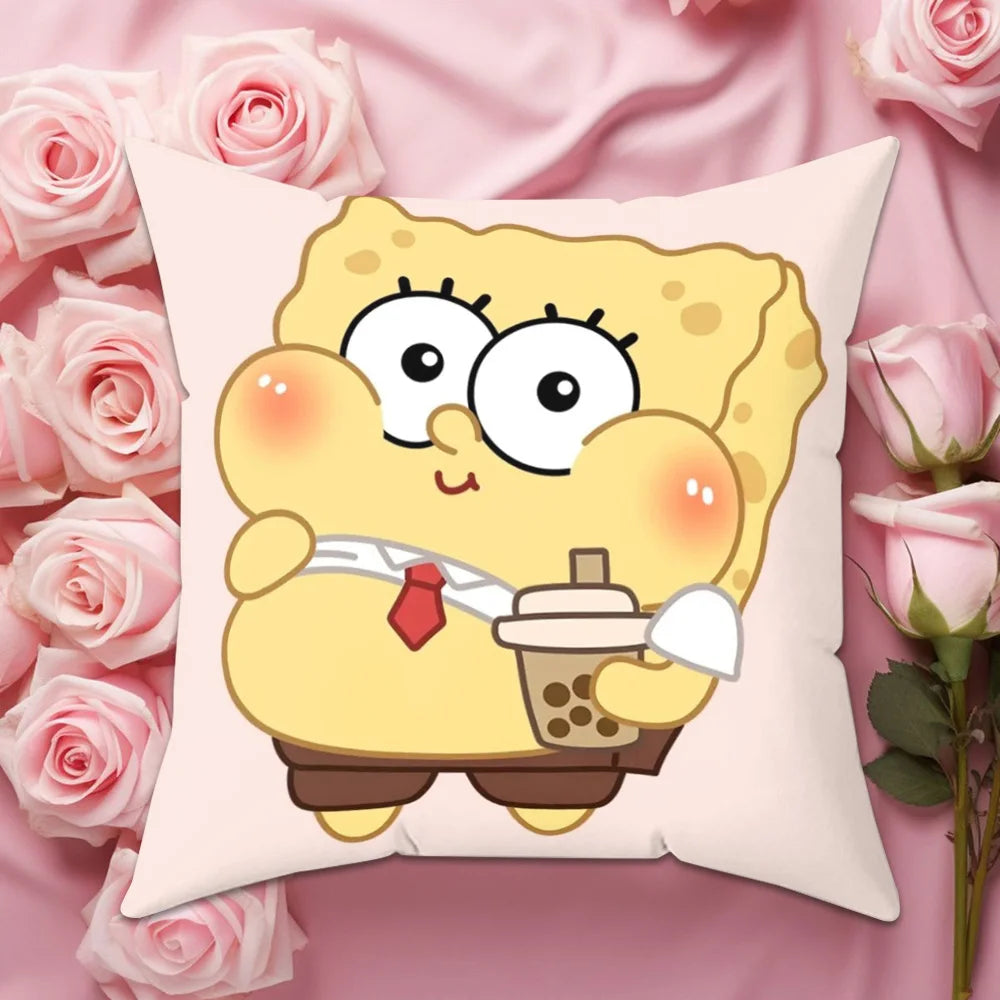 SpongeBob Cushion Cover - Lucky Day