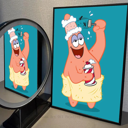 SpongeBob Poster - Squidward in Panic