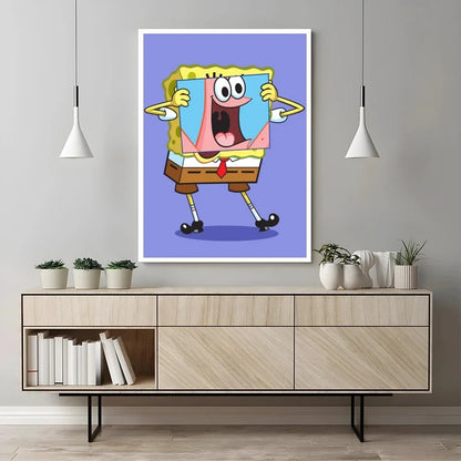 SpongeBob Poster - Squidward in Panic