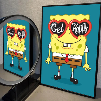 SpongeBob Poster - Squidward in Panic