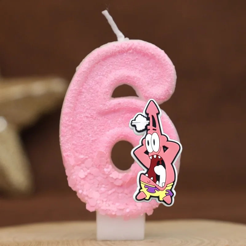 SpongeBob SquarePants Birthday Candle - Patrick Star