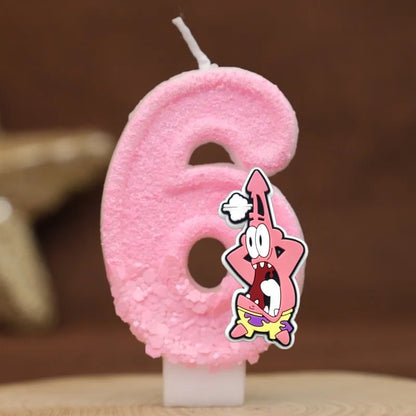 SpongeBob SquarePants Birthday Candle - Patrick Star
