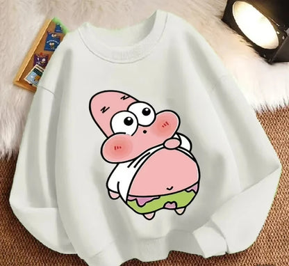 Grey Patrick L'Étoile Sweatshirt - Rounded Belly