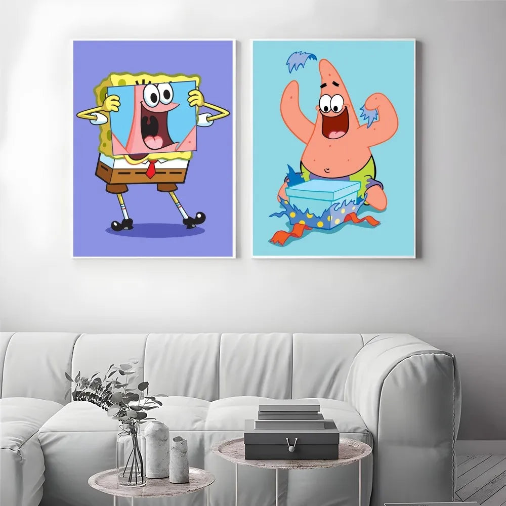 SpongeBob Poster - Squidward in Panic
