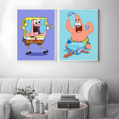 SpongeBob Poster - Squidward in Panic