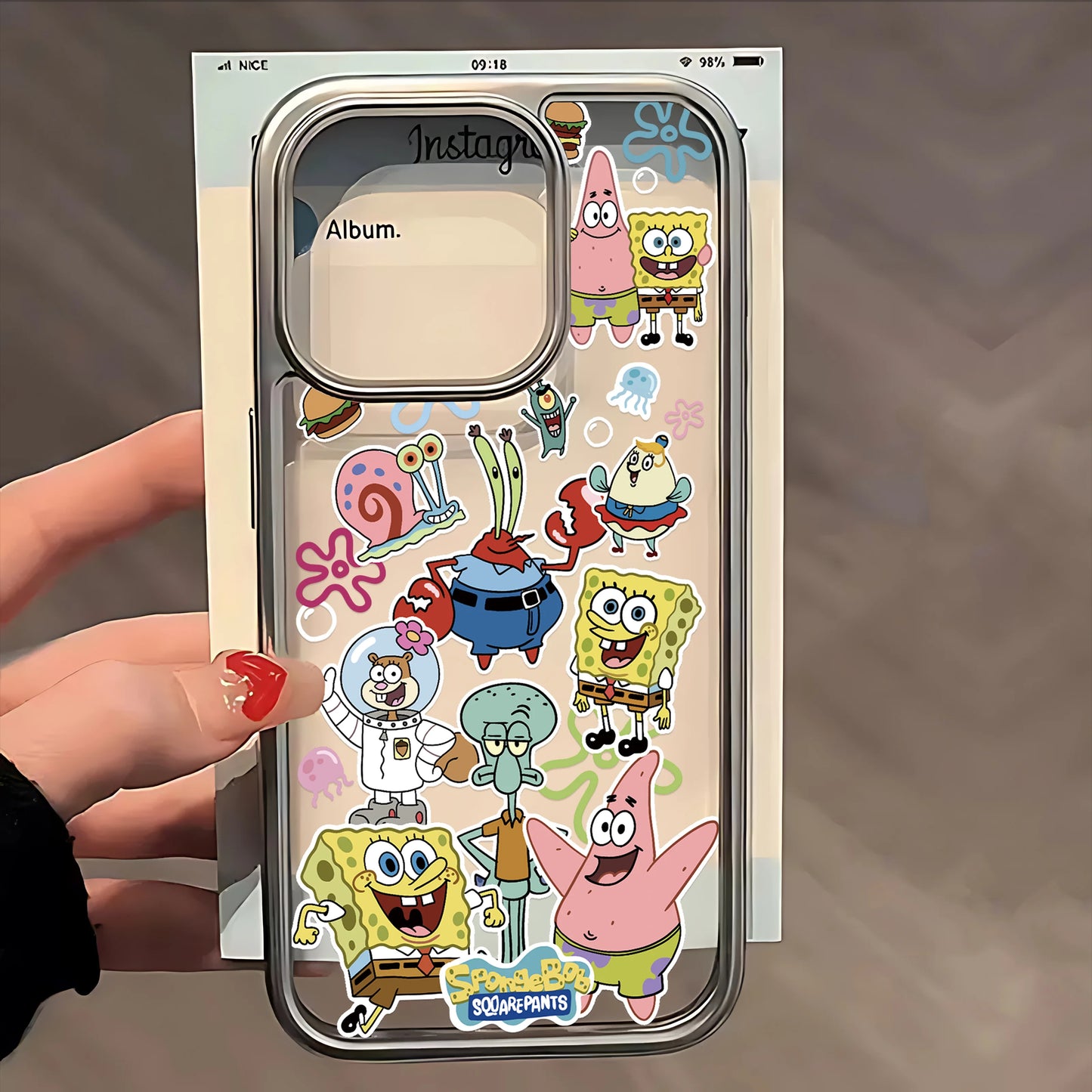 SpongeBob Case - Bikini Bottom Collage Model