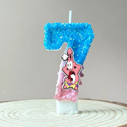 SpongeBob SquarePants Birthday Candle - Patrick Star