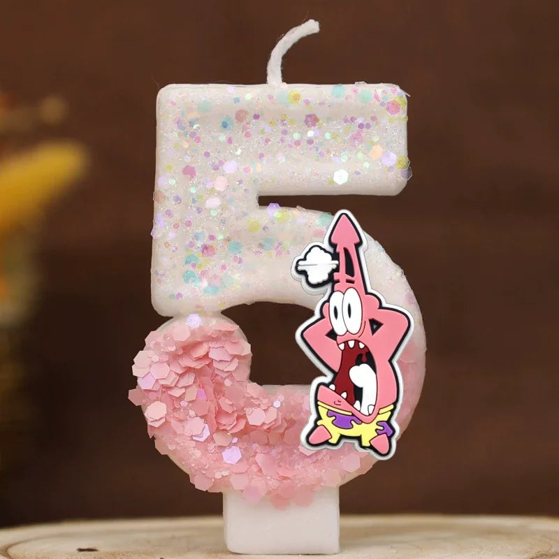 SpongeBob SquarePants Birthday Candle - Patrick Star