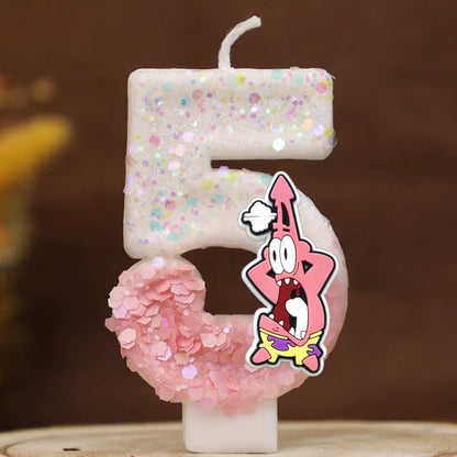 SpongeBob SquarePants Birthday Candle - Patrick Star