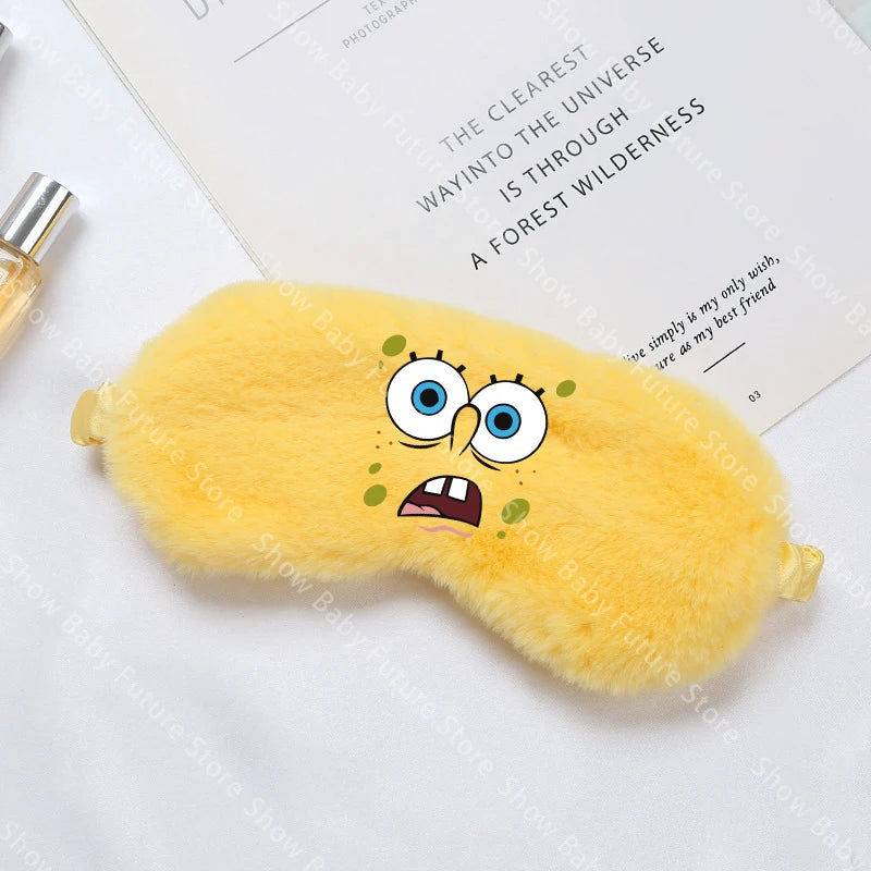 SpongeBob Sleepy Face Sleeping Mask