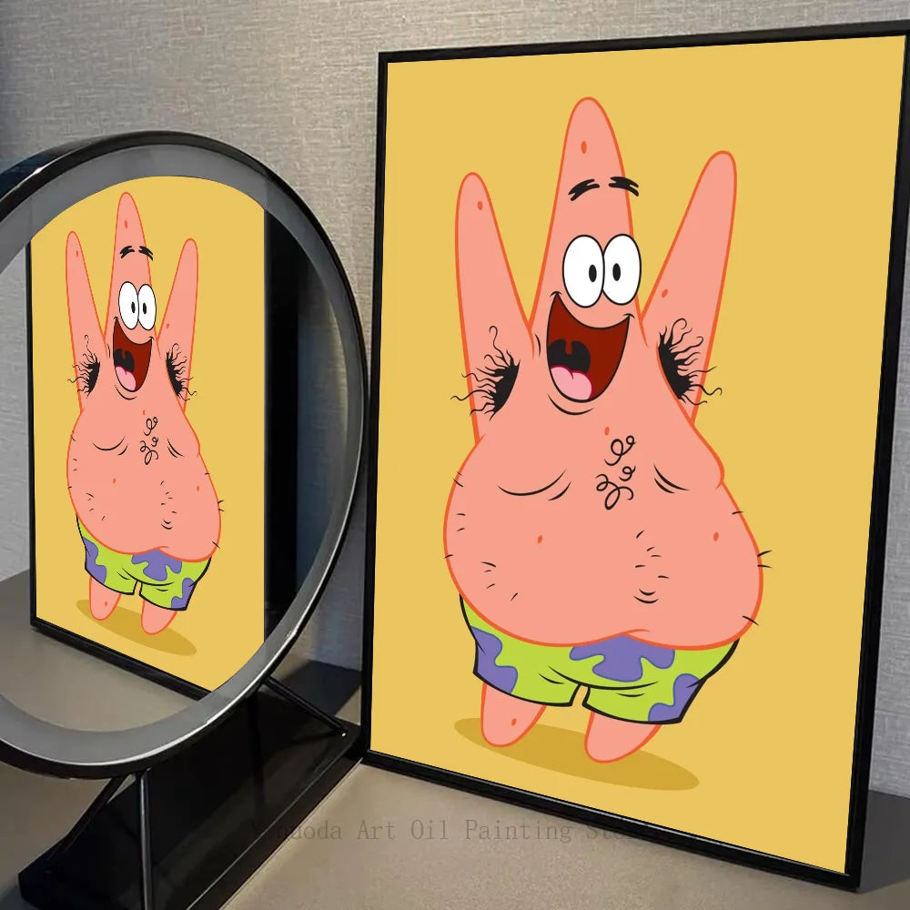 SpongeBob Poster - Squidward in Panic