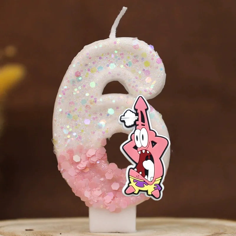 SpongeBob SquarePants Birthday Candle - Patrick Star