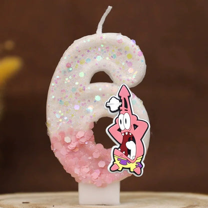 SpongeBob SquarePants Birthday Candle - Patrick Star