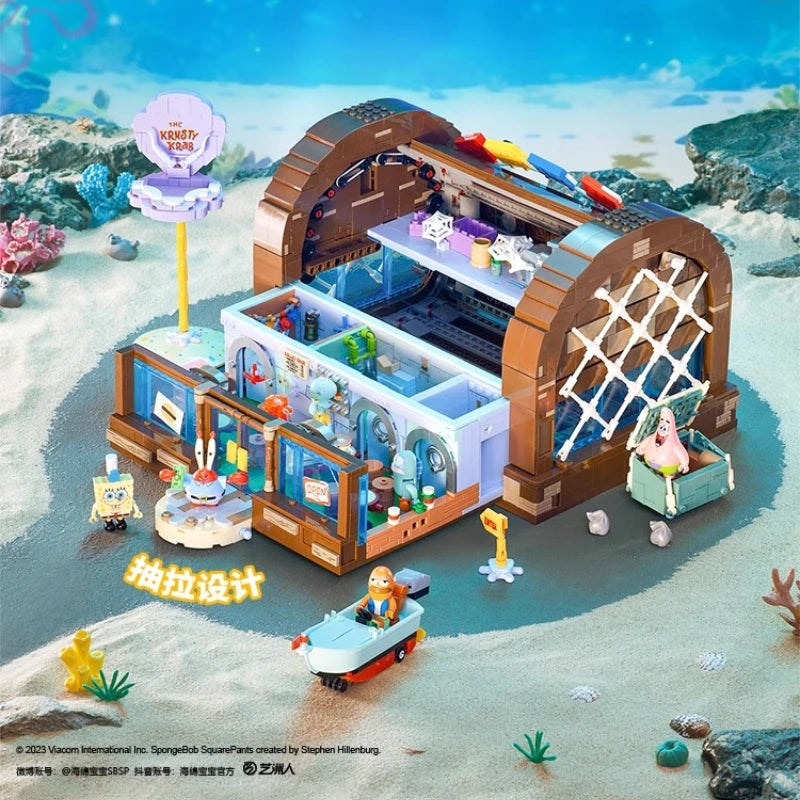 SpongeBob SquarePants Construction Set - The Krusty Krab Building Bricks