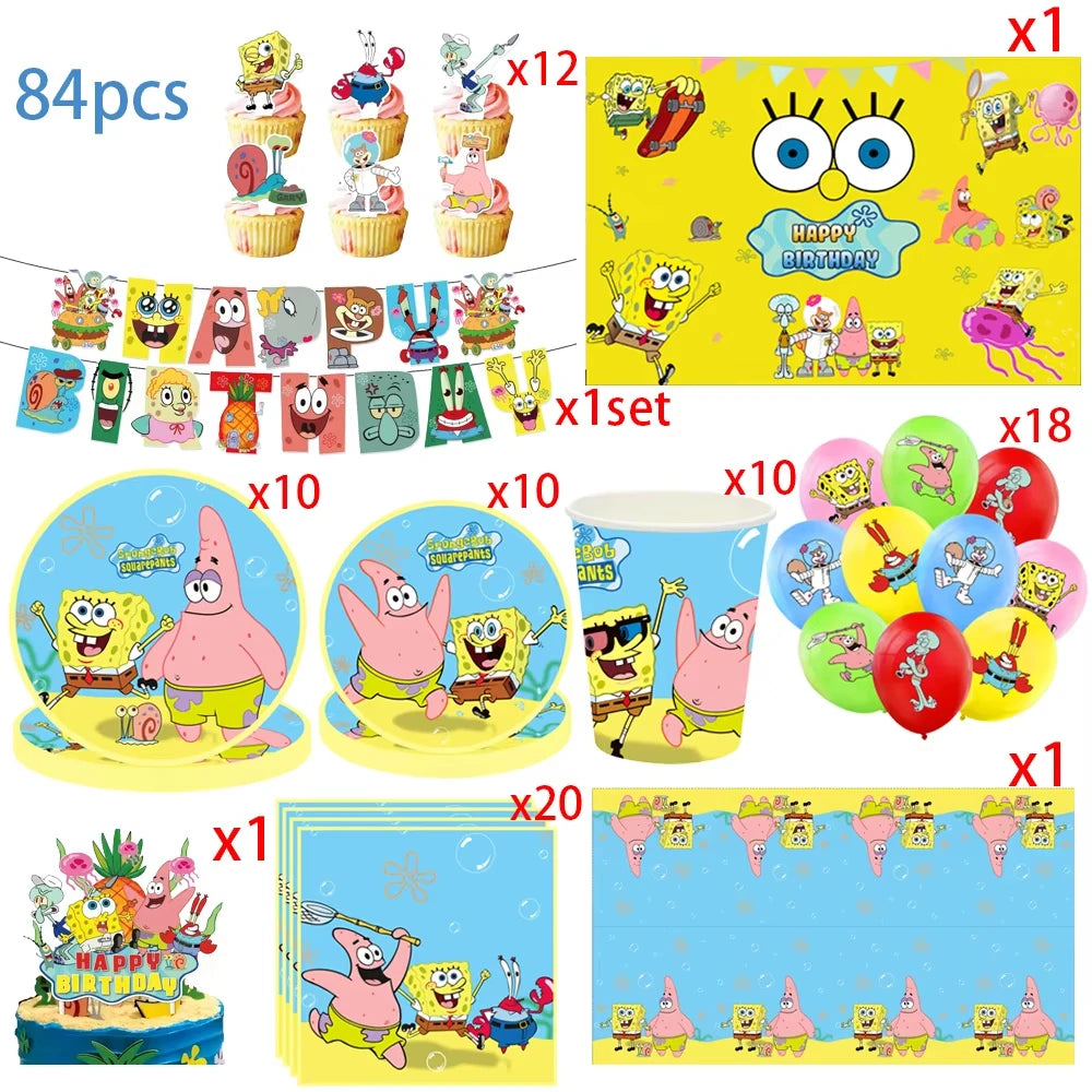 SpongeBob Tableware - Go Party
