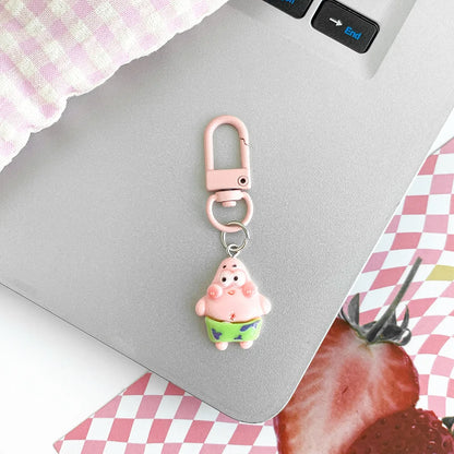 SpongeBob SquarePants Keychain - Colored Carabiner
