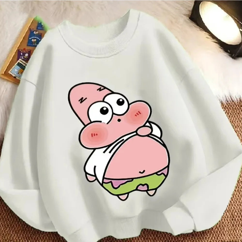 Grey Patrick L'Étoile Sweatshirt - Rounded Belly