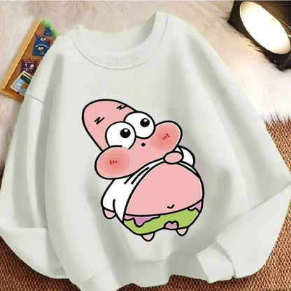 Grey Patrick L'Étoile Sweatshirt - Rounded Belly
