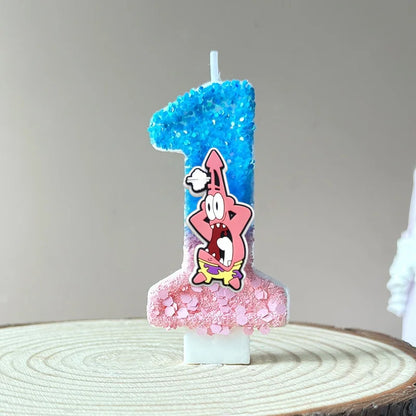 SpongeBob SquarePants Birthday Candle - Patrick Star