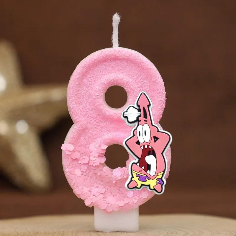 SpongeBob SquarePants Birthday Candle - Patrick Star