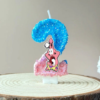 SpongeBob SquarePants Birthday Candle - Patrick Star