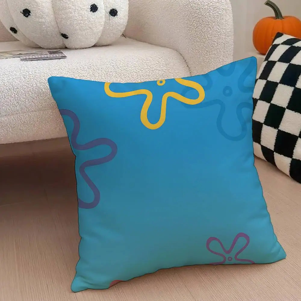 SpongeBob SquarePants Cushion Cover - Mix Design