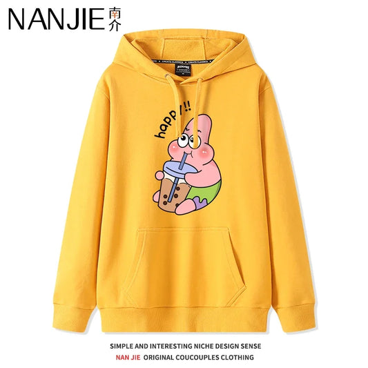 Yellow Patrick the Star Sweatshirt - Lunch Break