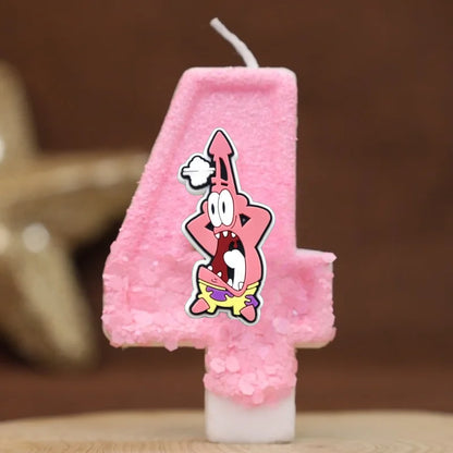 SpongeBob SquarePants Birthday Candle - Patrick Star