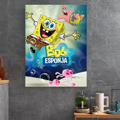 SpongeBob Diamond Painting - Birthday
