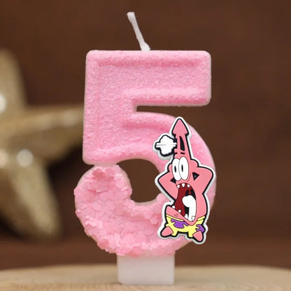 SpongeBob SquarePants Birthday Candle - Patrick Star